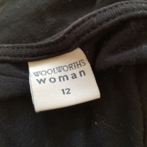 Woolworths Thrifted Beaded Embroidery Textile Top - Picture 8 of 8